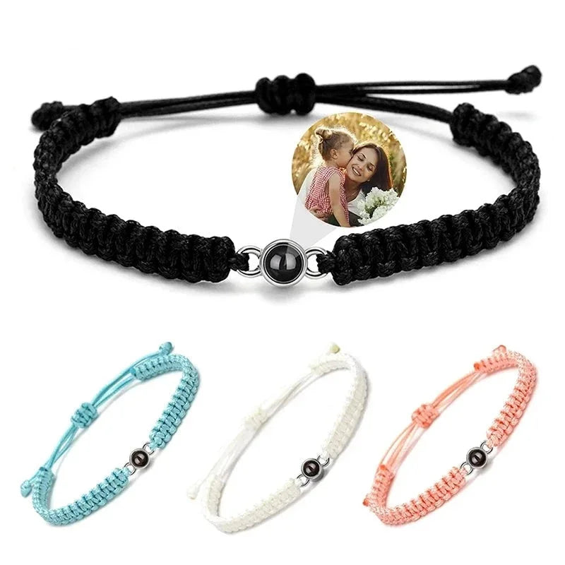 Bracelet Photo Personnalisé Rond