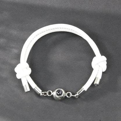 Bracelet Cuir Photo Personnalisé