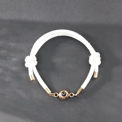 Bracelet Cuir Photo Personnalisé