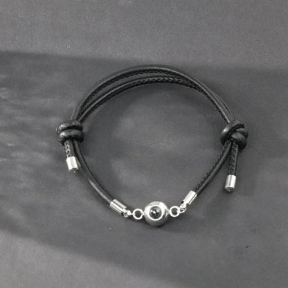 Bracelet Cuir Photo Personnalisé