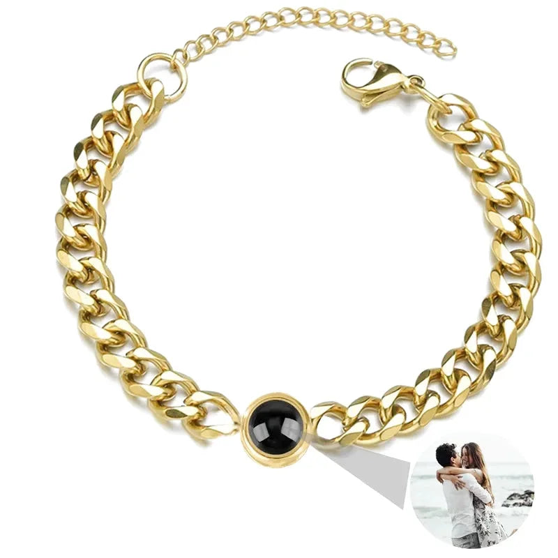 Bracelet Homme Personnalisé Photo