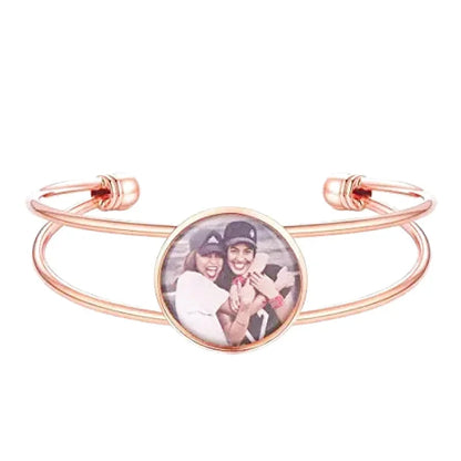 Bracelet Jonc Personnalisable Photo